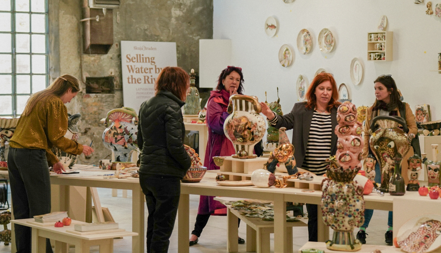 Latvijas paviljona vizuālais materiāls, foto: Aleksejs Beļeckis