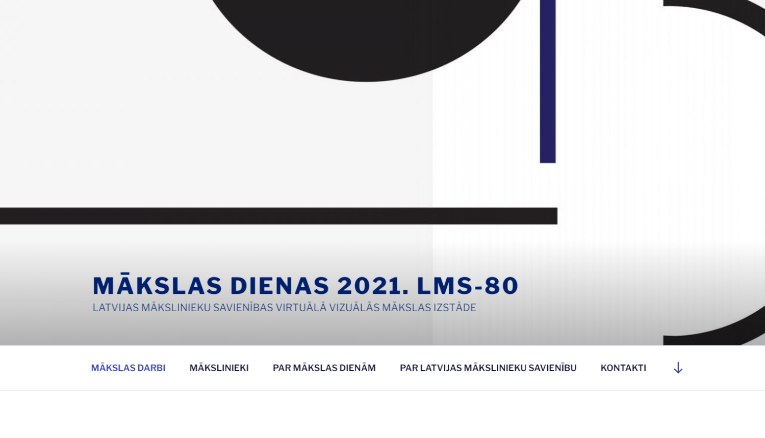 Virtuālā izstāde “Mākslas dienas. Latvijas Mākslinieku savienībai 80”.