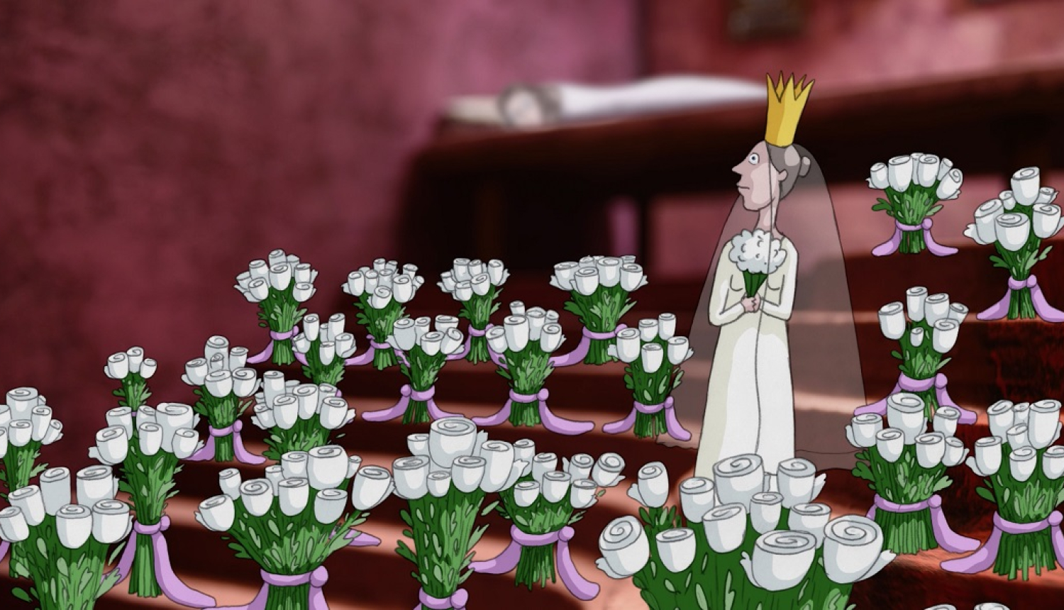 Kadrs no filmas, līgava