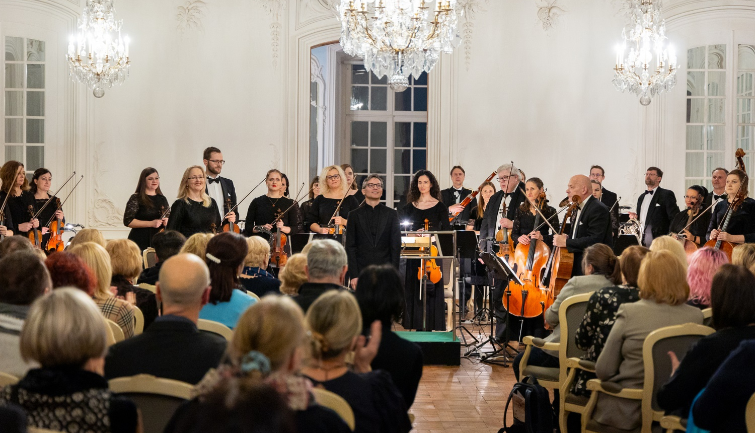Diriģents Modests Barkausks (Modestas Barkauskas) un Liepājas Simfoniskais orķestris
