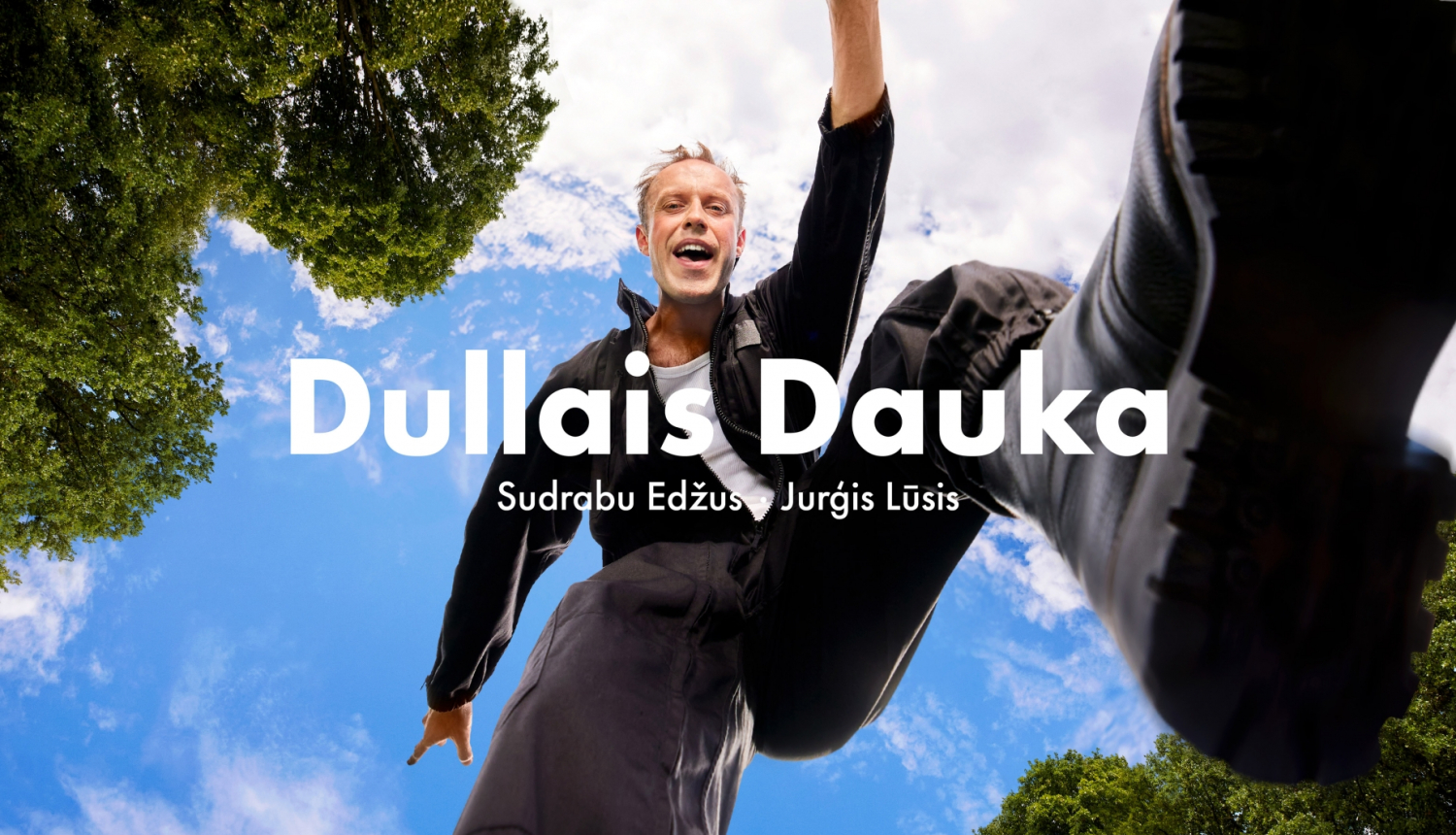 Latvijas Nacionālā teātra izrādes “Dullais Dauka” vizuālais publicitātes materiāls