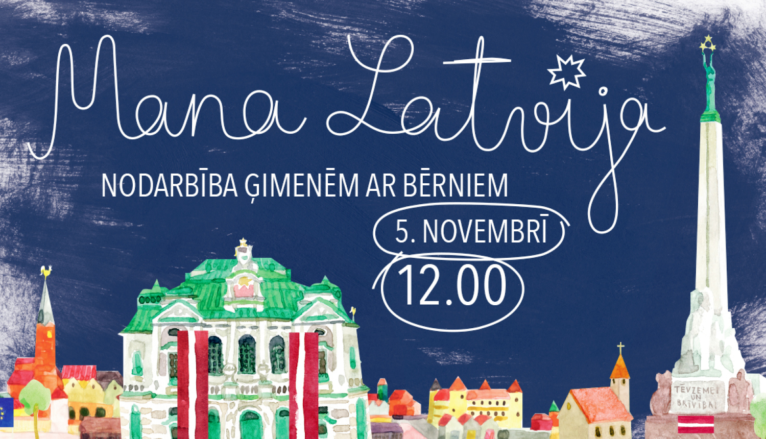 Zīmējums – Rīgas mājas