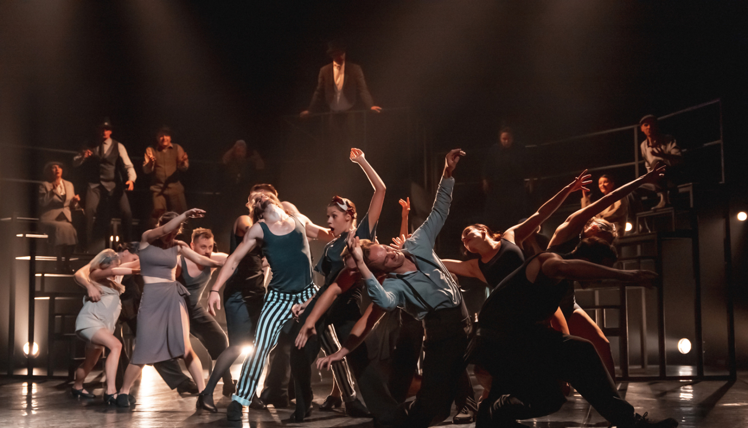 Aktieri uz skatuves, foto: Gatis Timofejevs