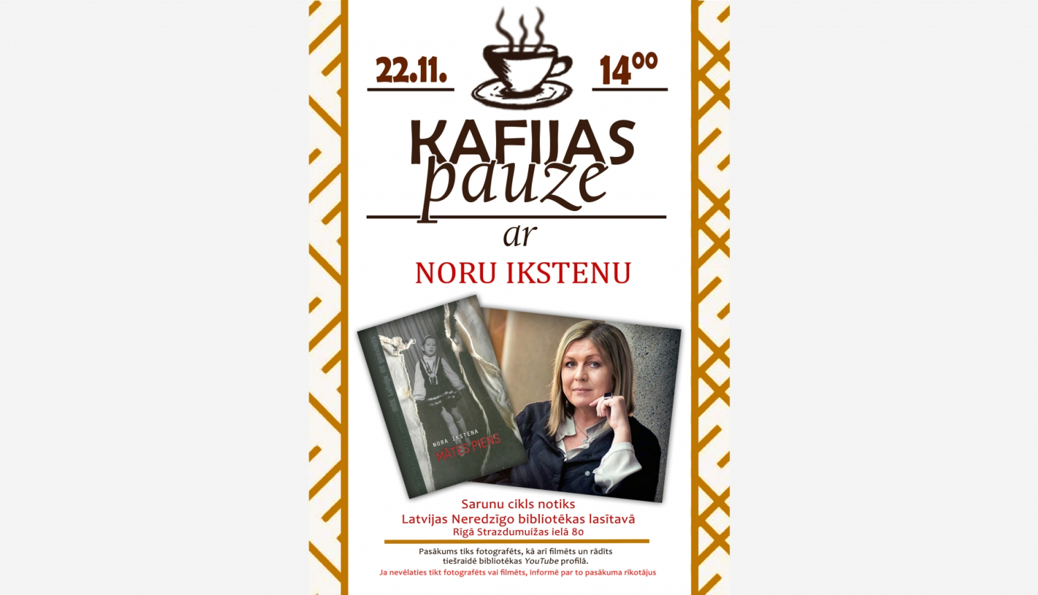 Pasākuma vizuālais materiāls