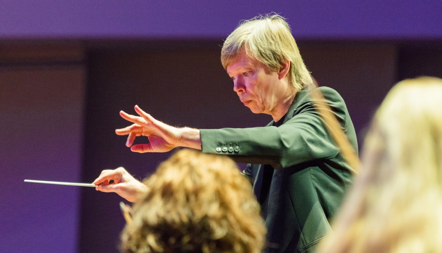 Diriģents Normunds Šnē, foto: Jānis Vecbrālis