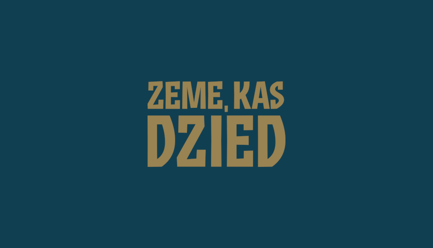 Vēsturiskās filmas “Zeme, kas dzied” vizuālais materiāls