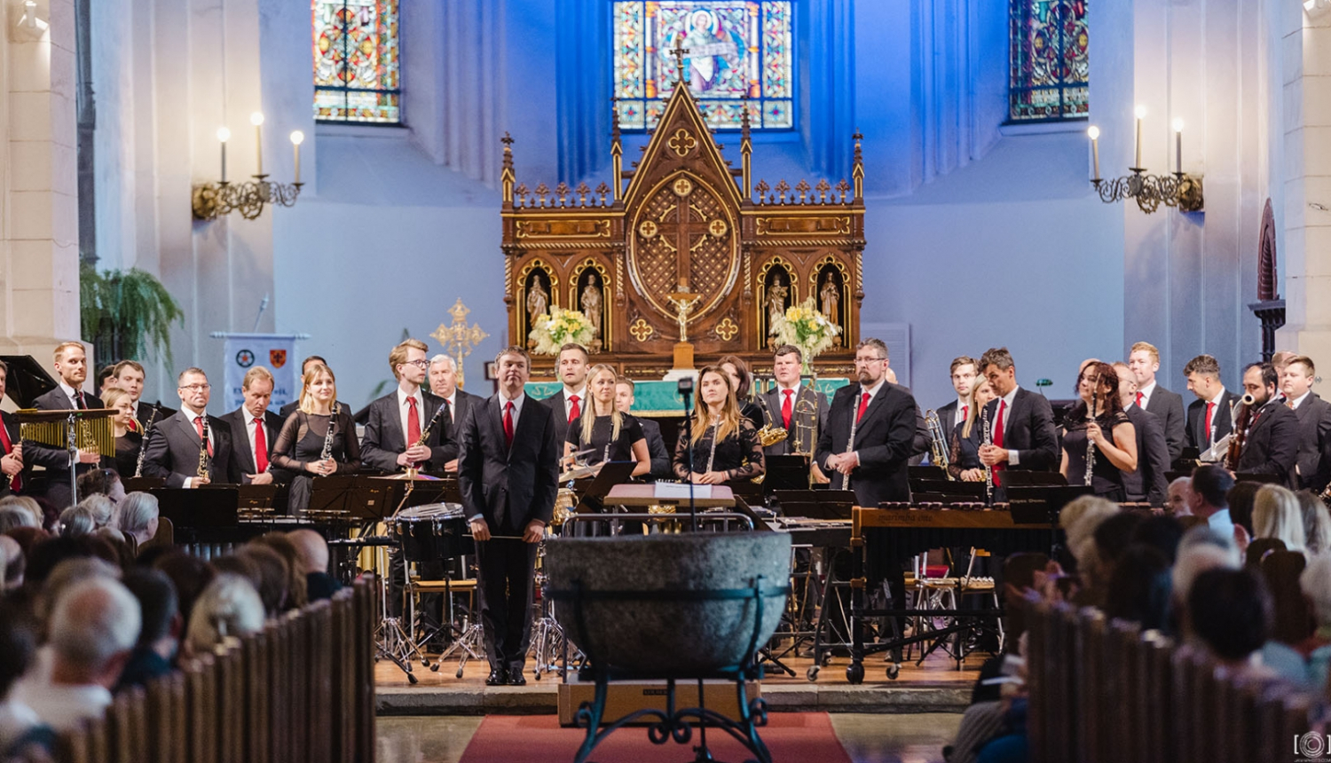 Orķestris "Rīga" Rīgas Domā, foto: Jānis Porietis