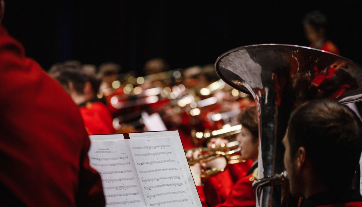 Pūtēju orķestris, foto no LNKC arhīva