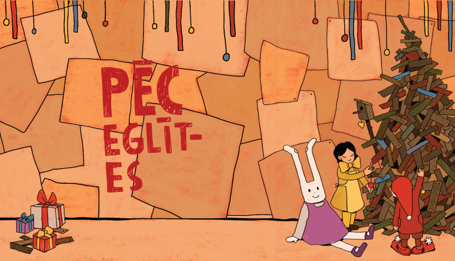 Ziemassvētku koncertizrādes “Pēc eglītes!” vizuālais materiāls