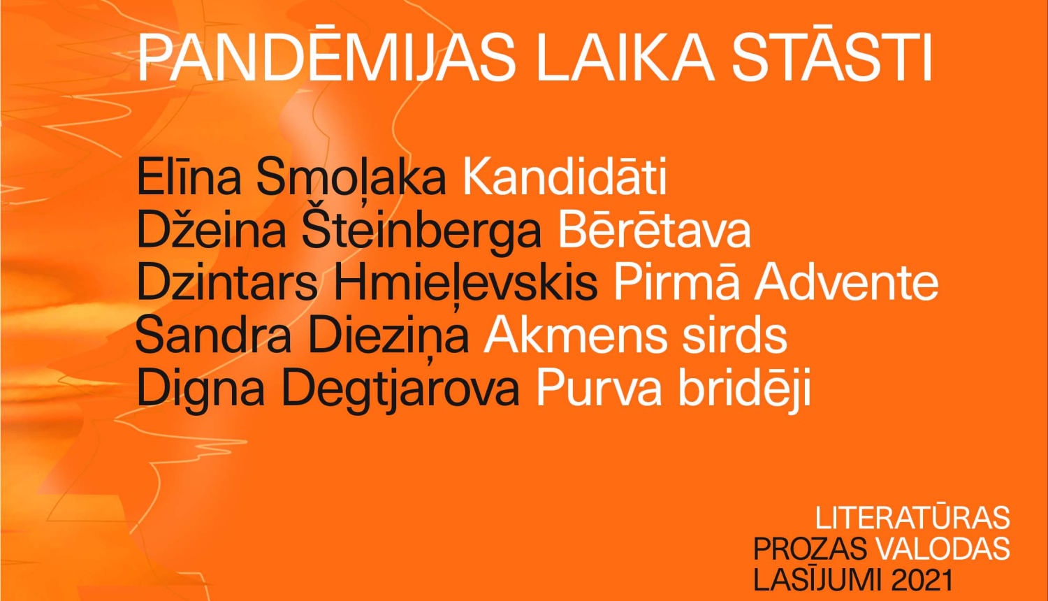 “Prozas lasījumu” konkursa “Pandēmijas laika stāsti” laureāti