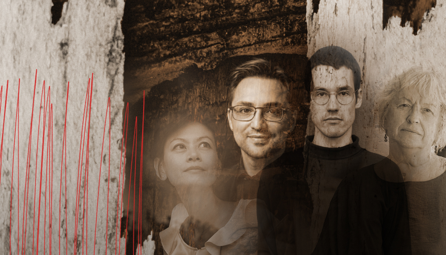 Kolāža ar ārvalstu dzejniekiem