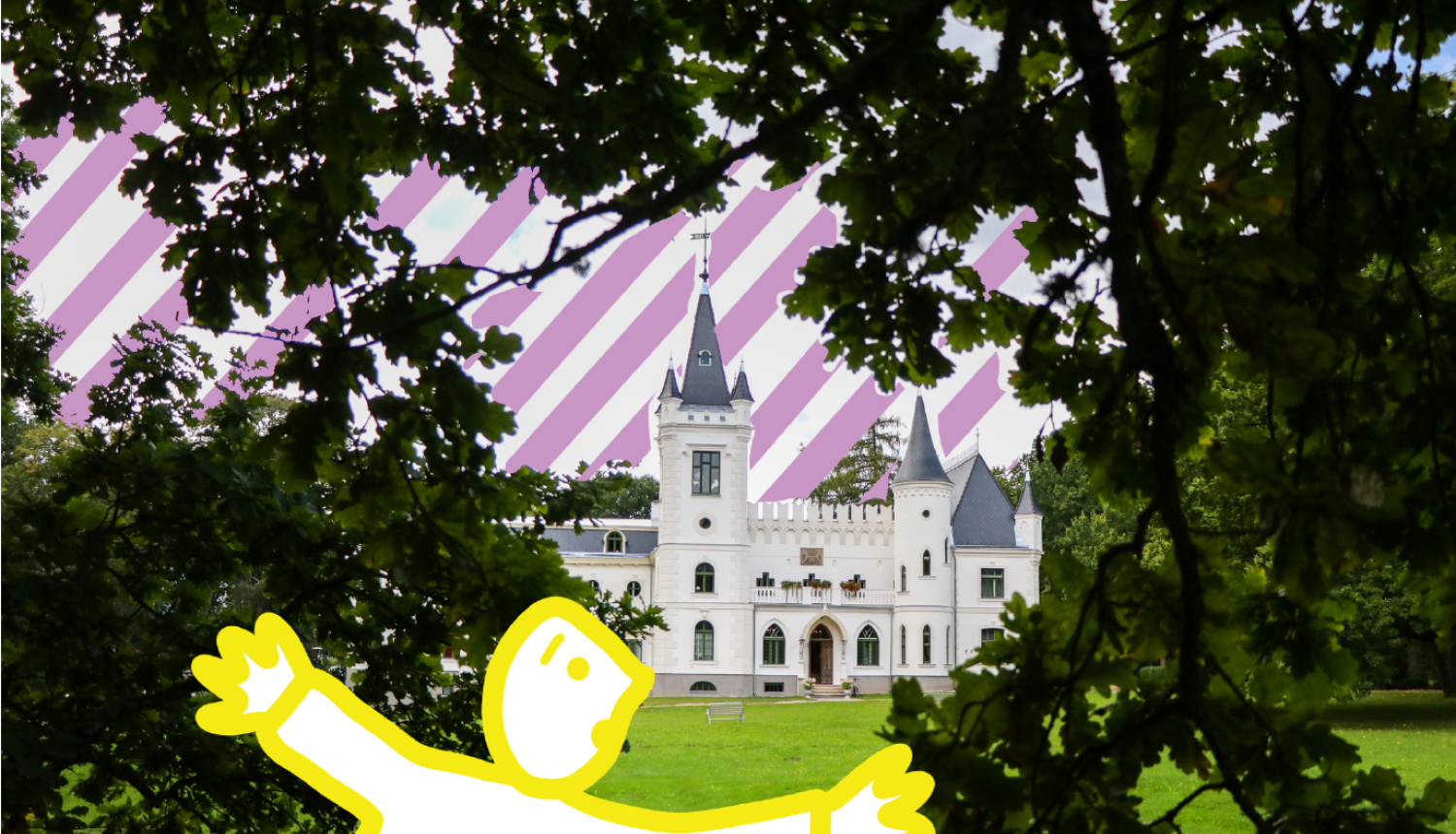 Stāmerienas pils zīmējums