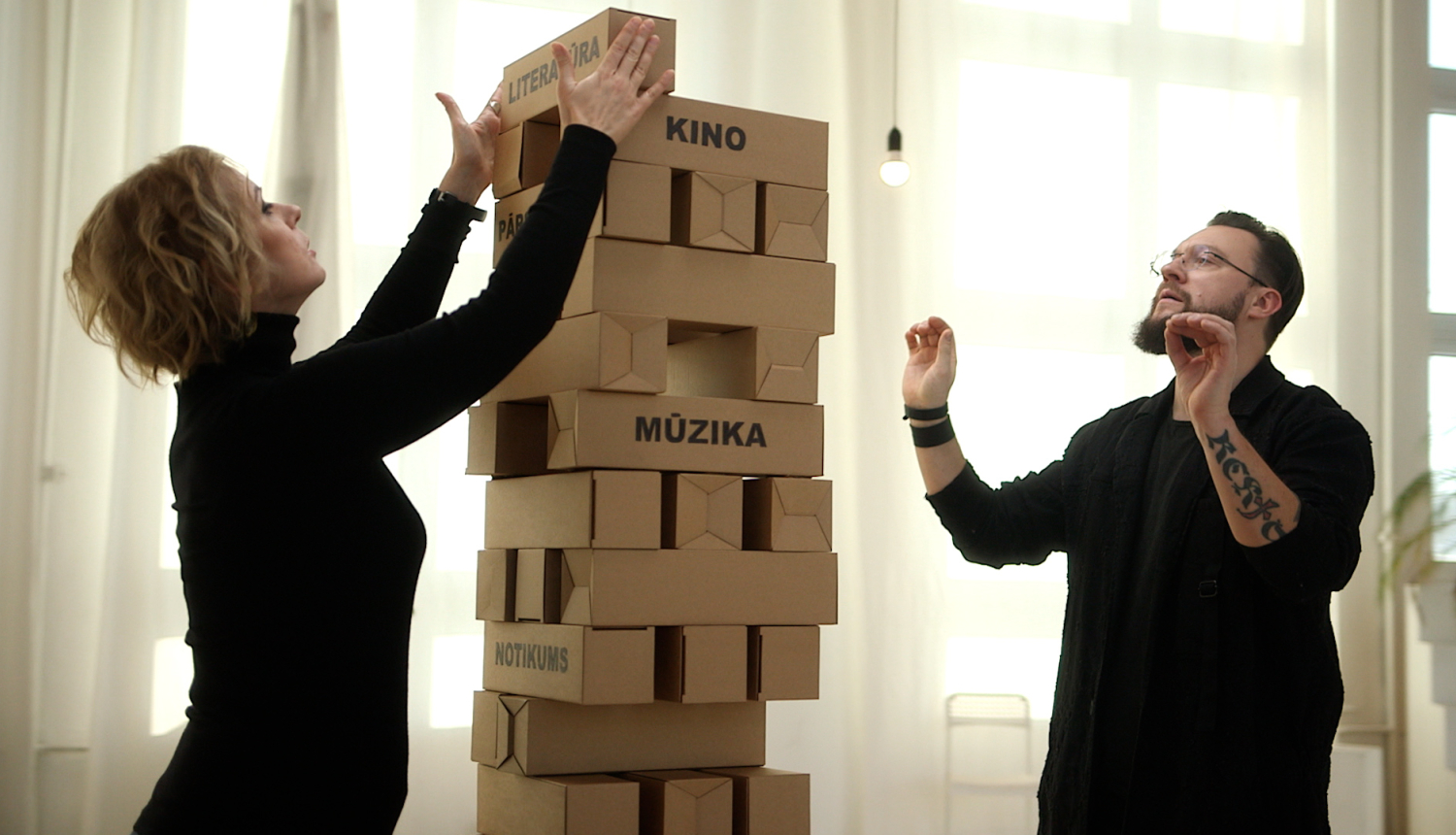 Kristīne Želve un Gustavs Terzens