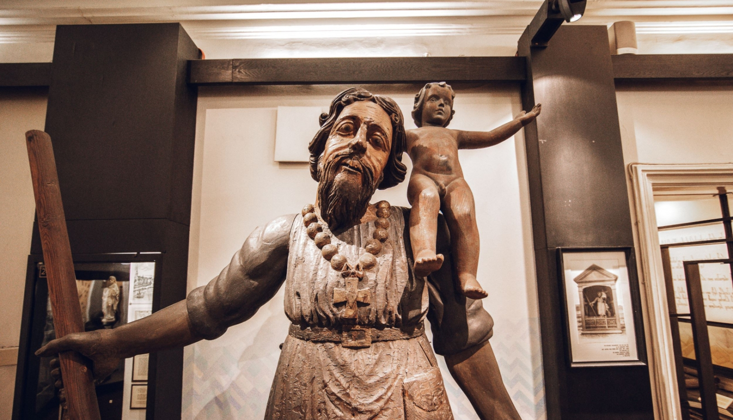 Lielā Kristapa figūra muzejā