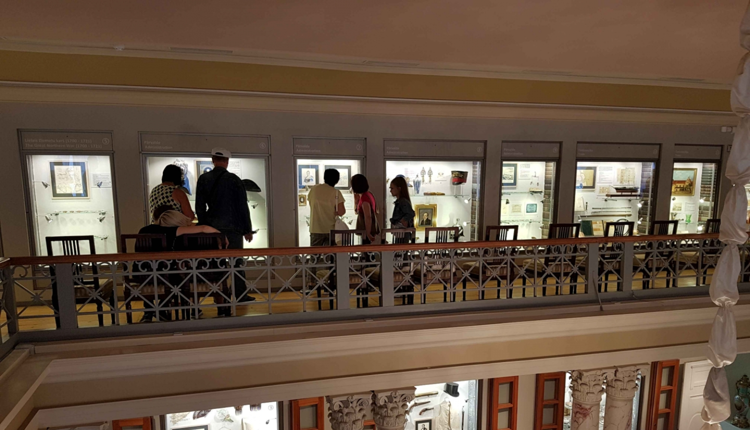 Rīgas vēstures un kuģniecības muzeja Kolonnu zāle