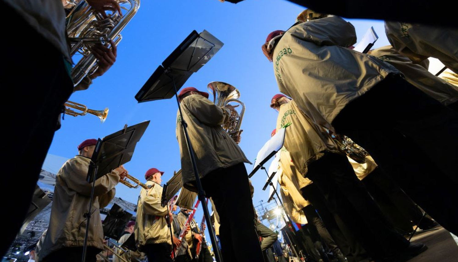 Dziesmu un Deju svētku dalībnieki, foto: LNKC arhīvs.