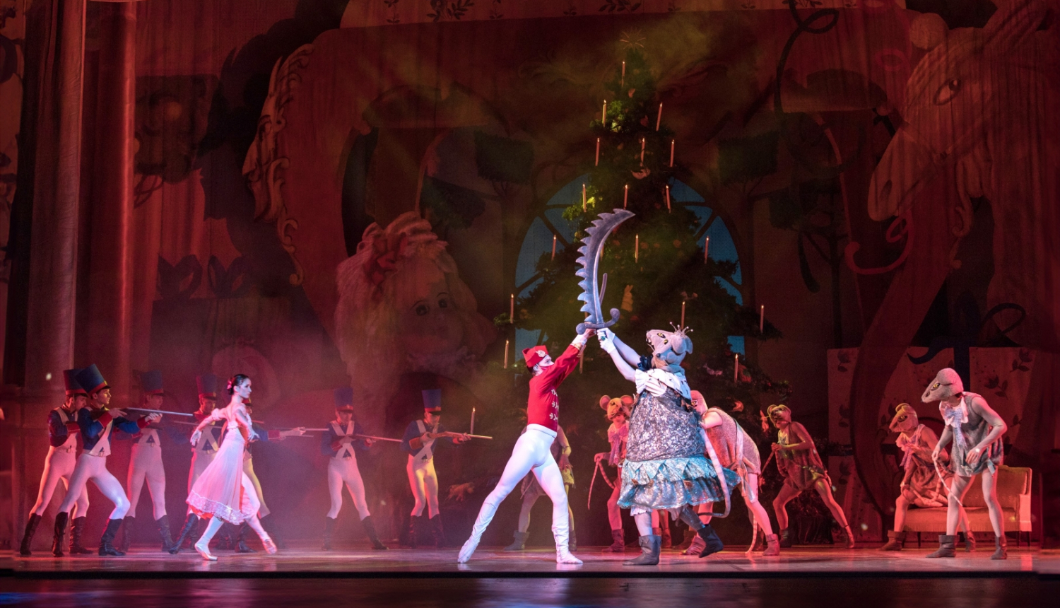 Skats no baleta "Riekstkodis", foto: Monta Tīģere