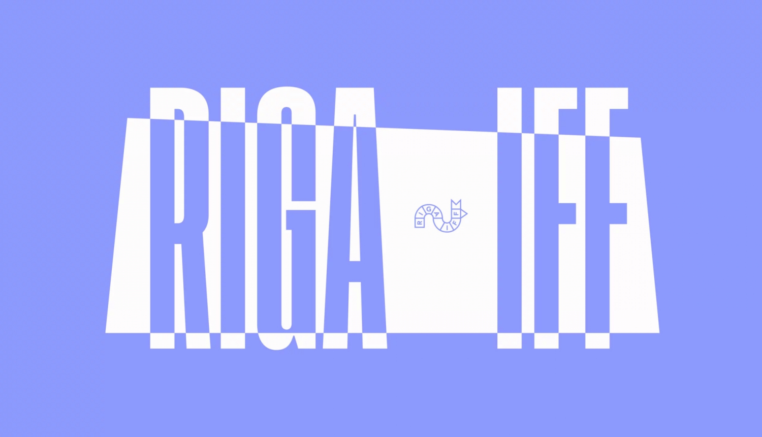 RIGA IFF 2024. gada festivāla vizuālā identitāte - logo
