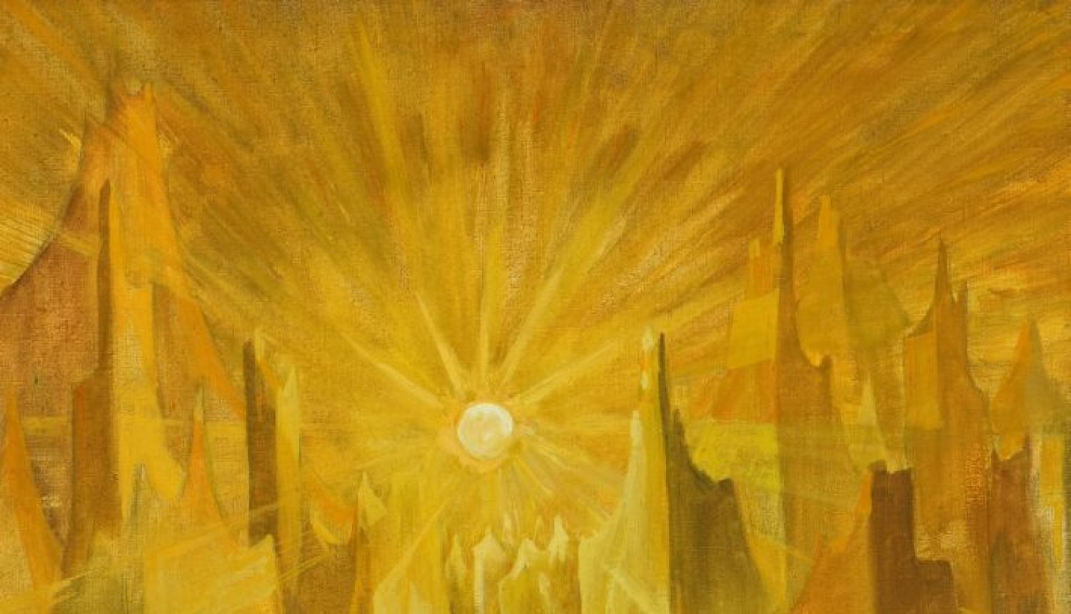 Rūdolfa Pērles glezna "Saule"