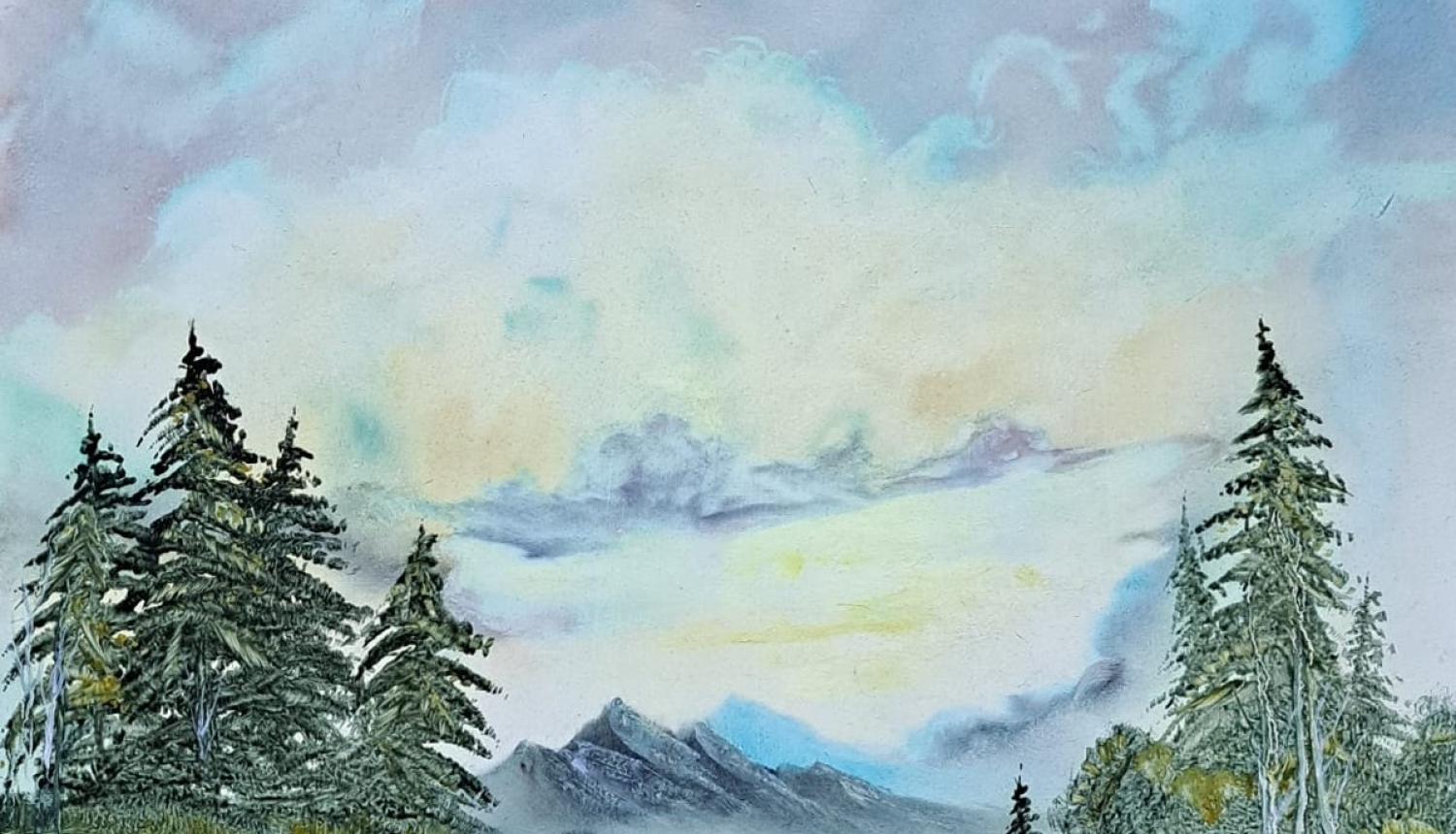 Glezna ar dabasskatu