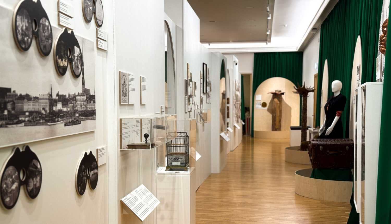 Izstādes “Dzīvnieki Rīgā: lietot un lolot?” ekspozīcija