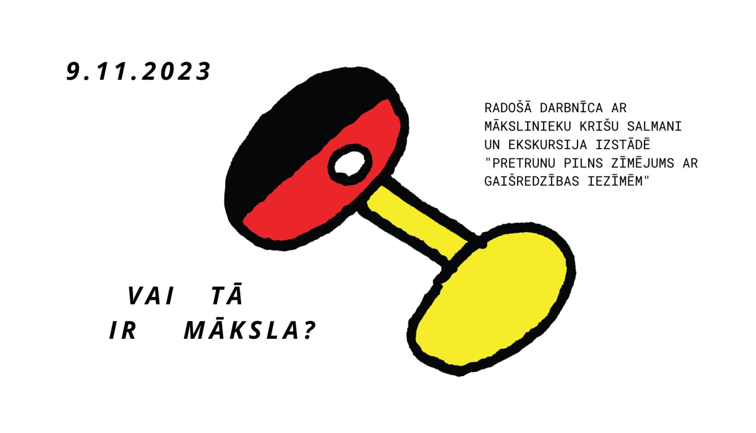 Radošās darbnīcas vizuālais materiāls