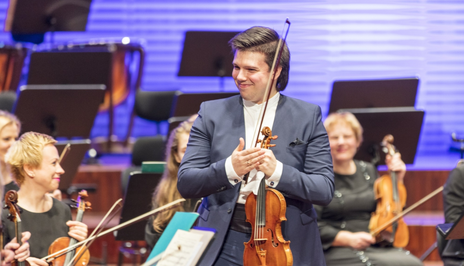 Vijolnieks Sergejs Dogadins, foto: Jānis Vecbrālis