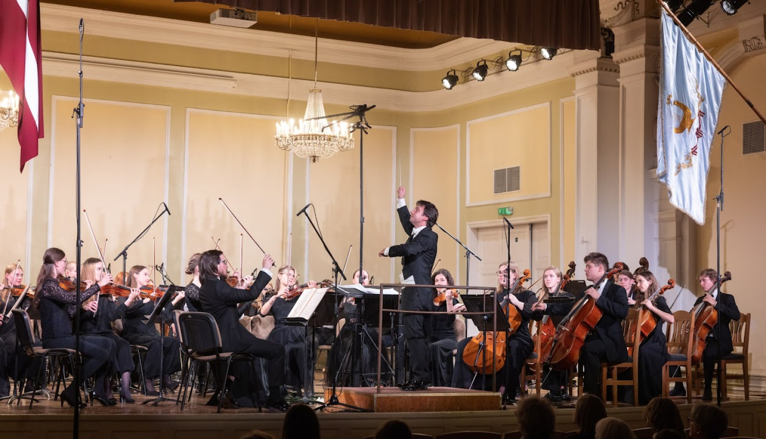 JVLMA simfoniskā orķestra sastāvs