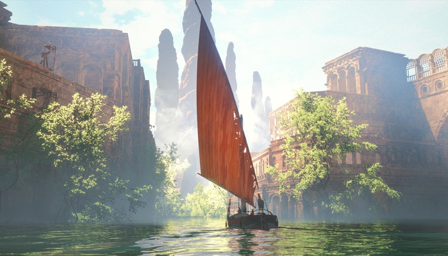 Kadrs no Ginta Zilbaloža animācijas filmas “Straume” materiāla