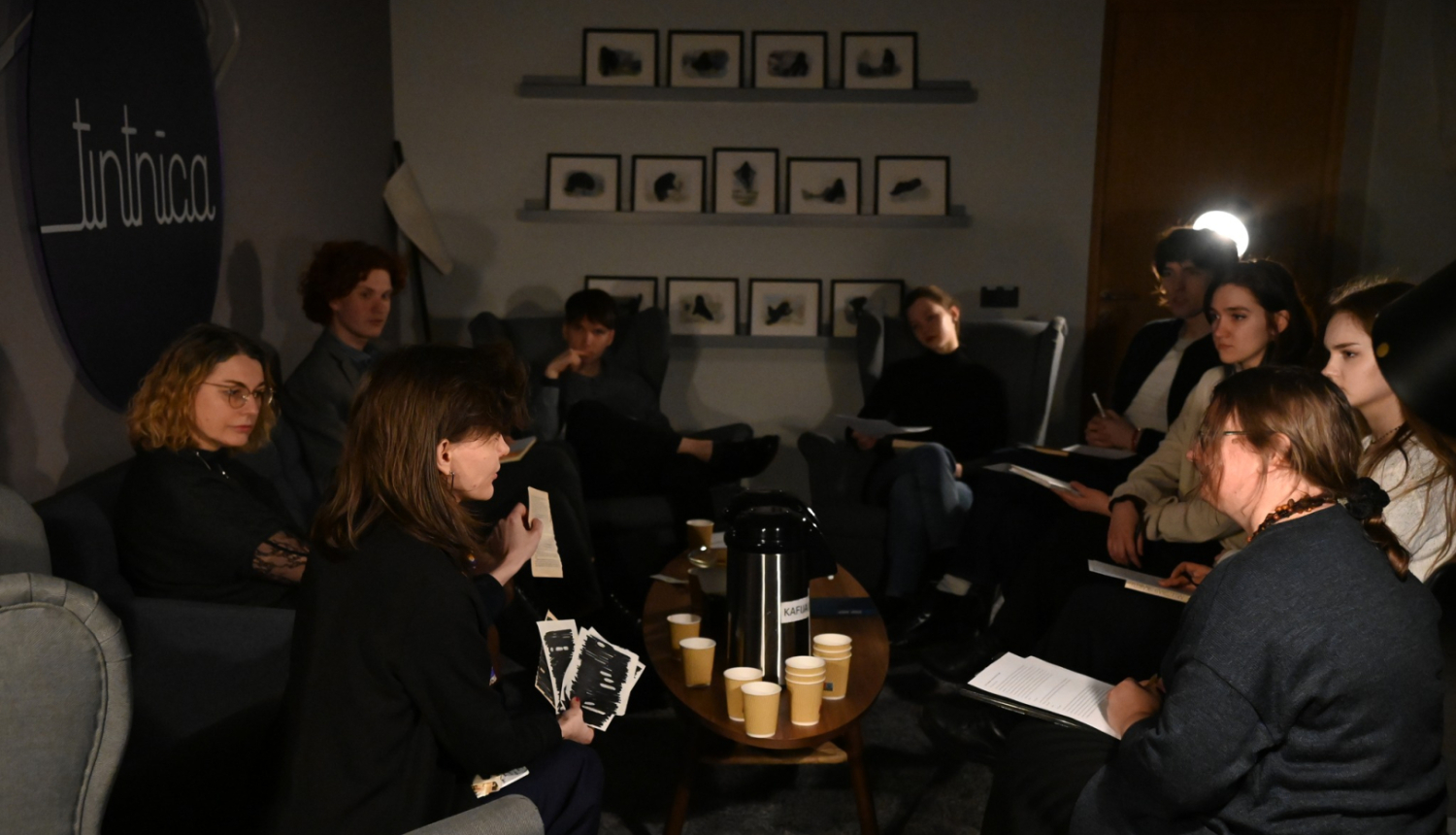 Pasākums kultūrtelpā “Tintnīca”, Pulka ielā 8, Rīgā