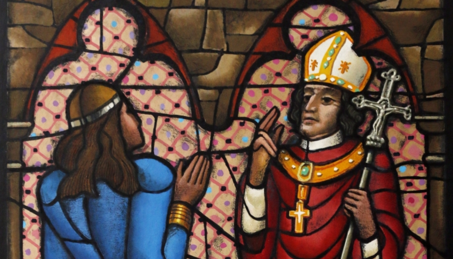 Ilustrācija - Kaupo pie Bīskapa Alberta