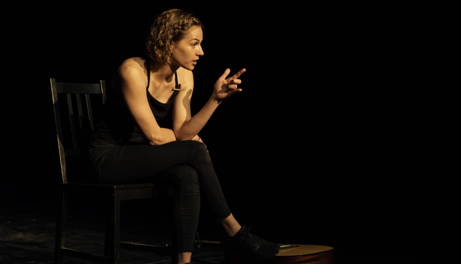 Skats no izrādes “Viss būs labi”, foto Andrejs Strokins.