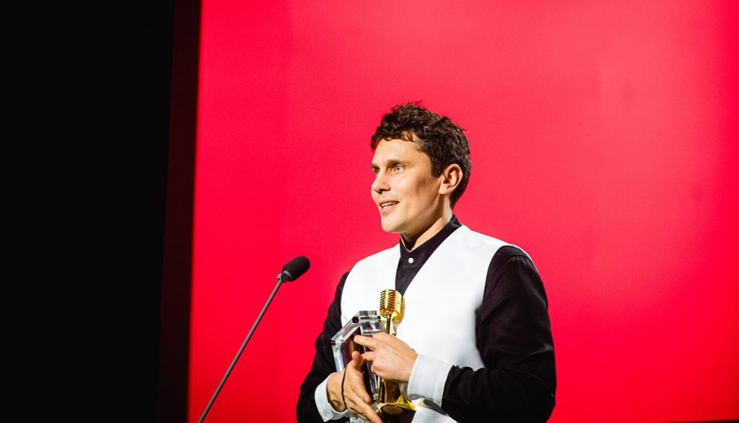 Latvijas Mūzikas ierakstu gada balvas "Zelta Mikrofons '23" ceremonija, foto: Ritvars Stankevičs