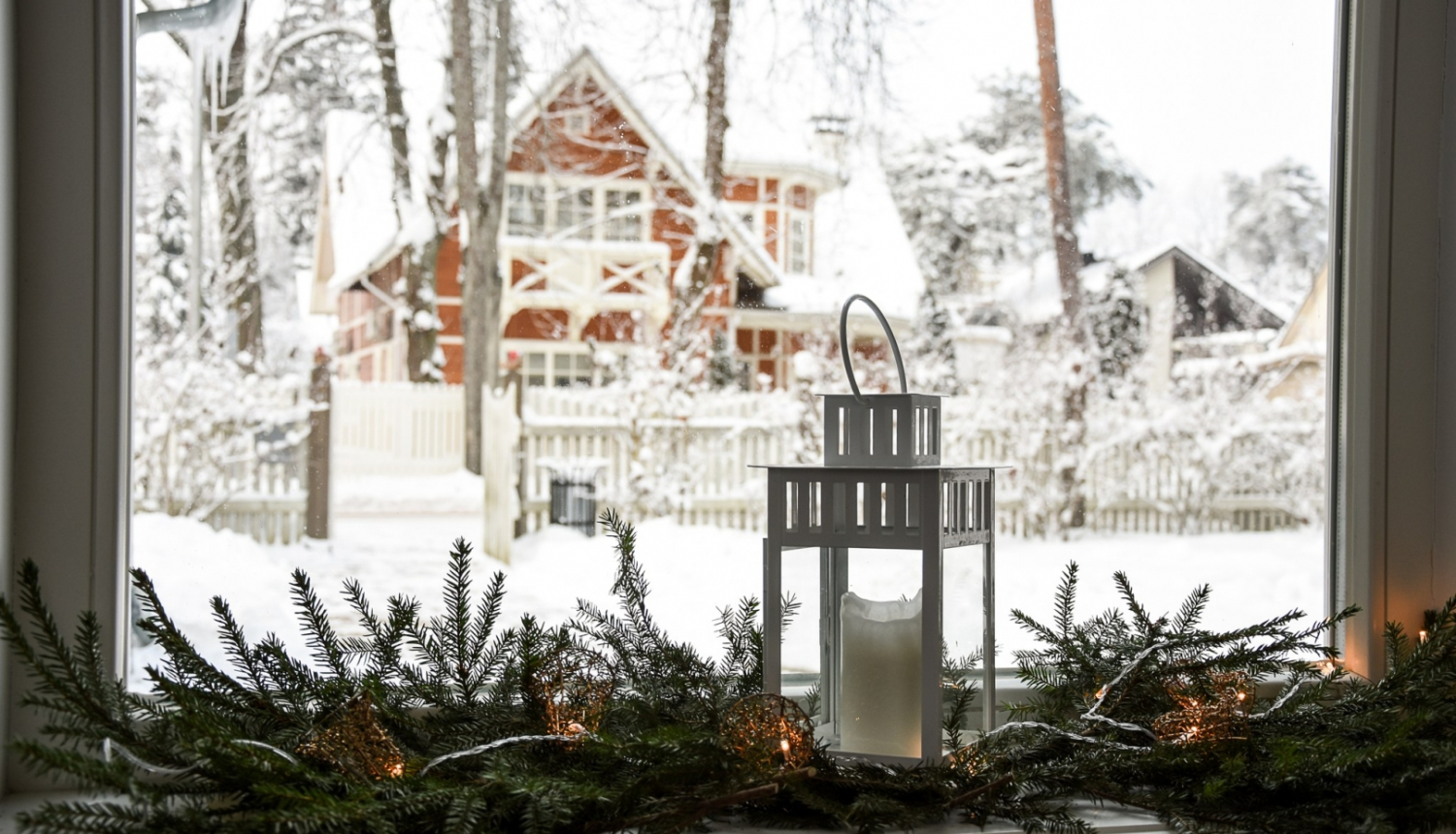 Raiņa un Aspazijas vasarnīca Jūrmalā, skats uz pagalmu.