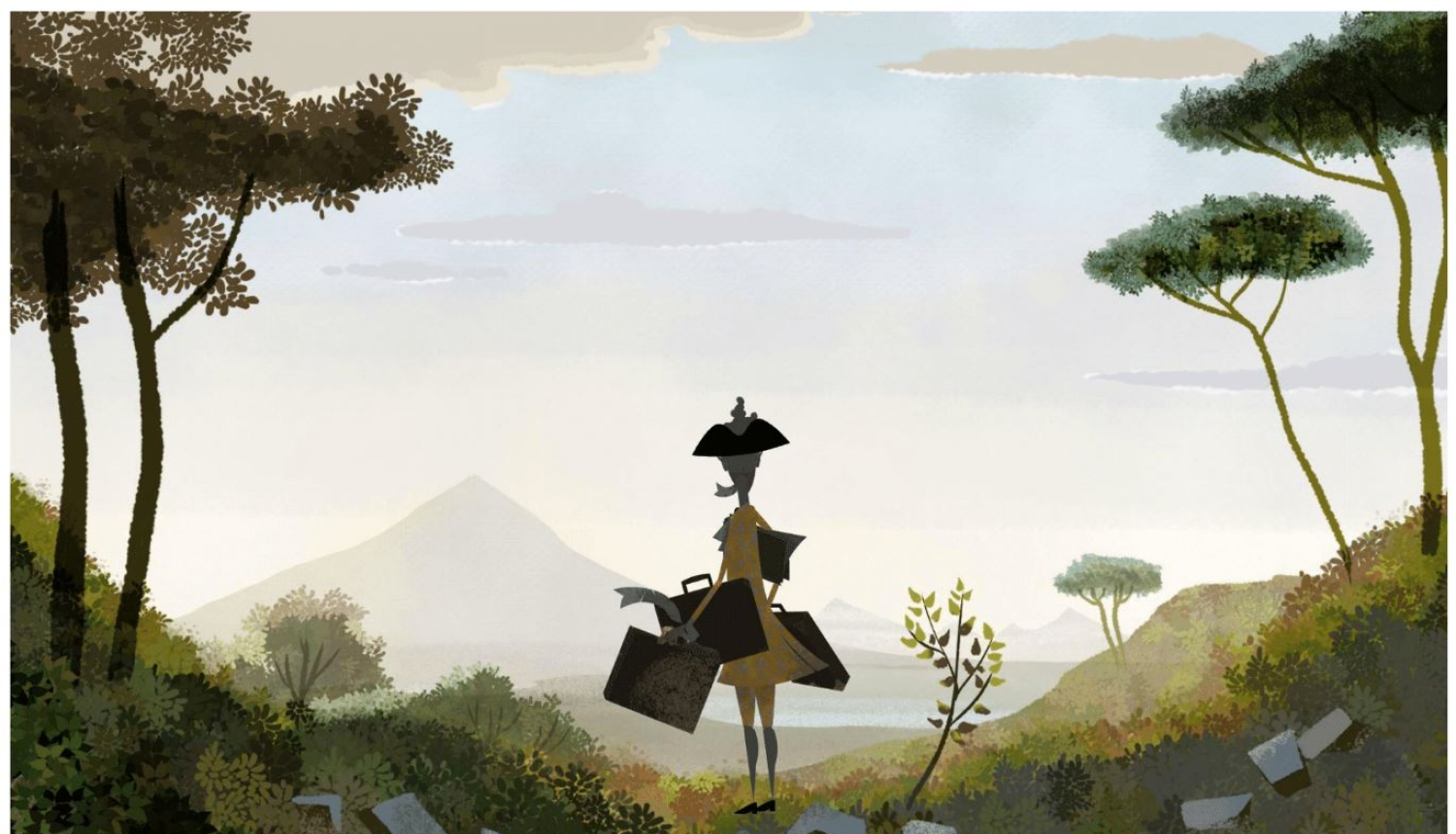 Animācijas filmas projekta "Ziemeļu zvaigzne" vizuālais materiāls