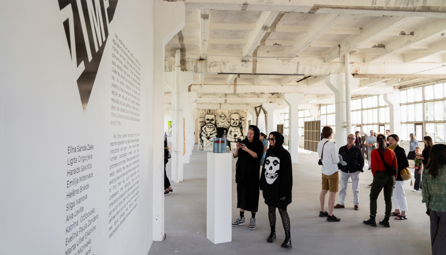 Izstādes atklāšanas pasākums, foto: Enija Zelmene