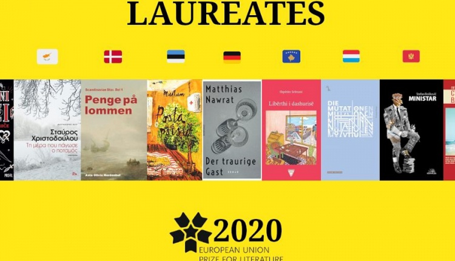 Paziņoti ES balvas literatūrā laureāti