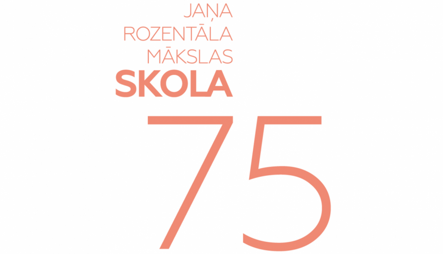Jaņa Rozentāla Mākslas skola 75