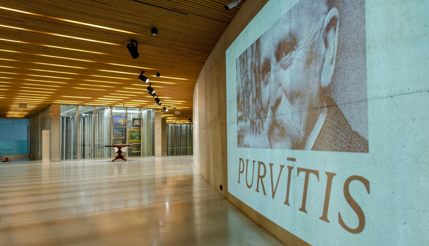 Izstādes “PURVĪTIS” ekspozīcija Latvijas Nacionālajā mākslas muzejā. Rīga, 2022. Foto: Valters Lācis