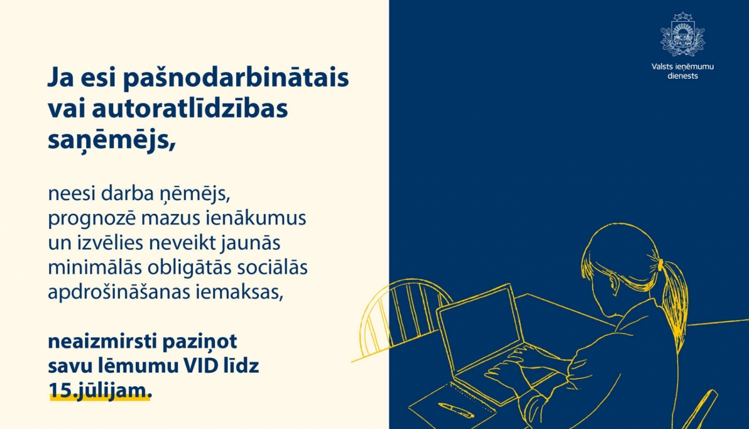 VID vizuālais materiāls.