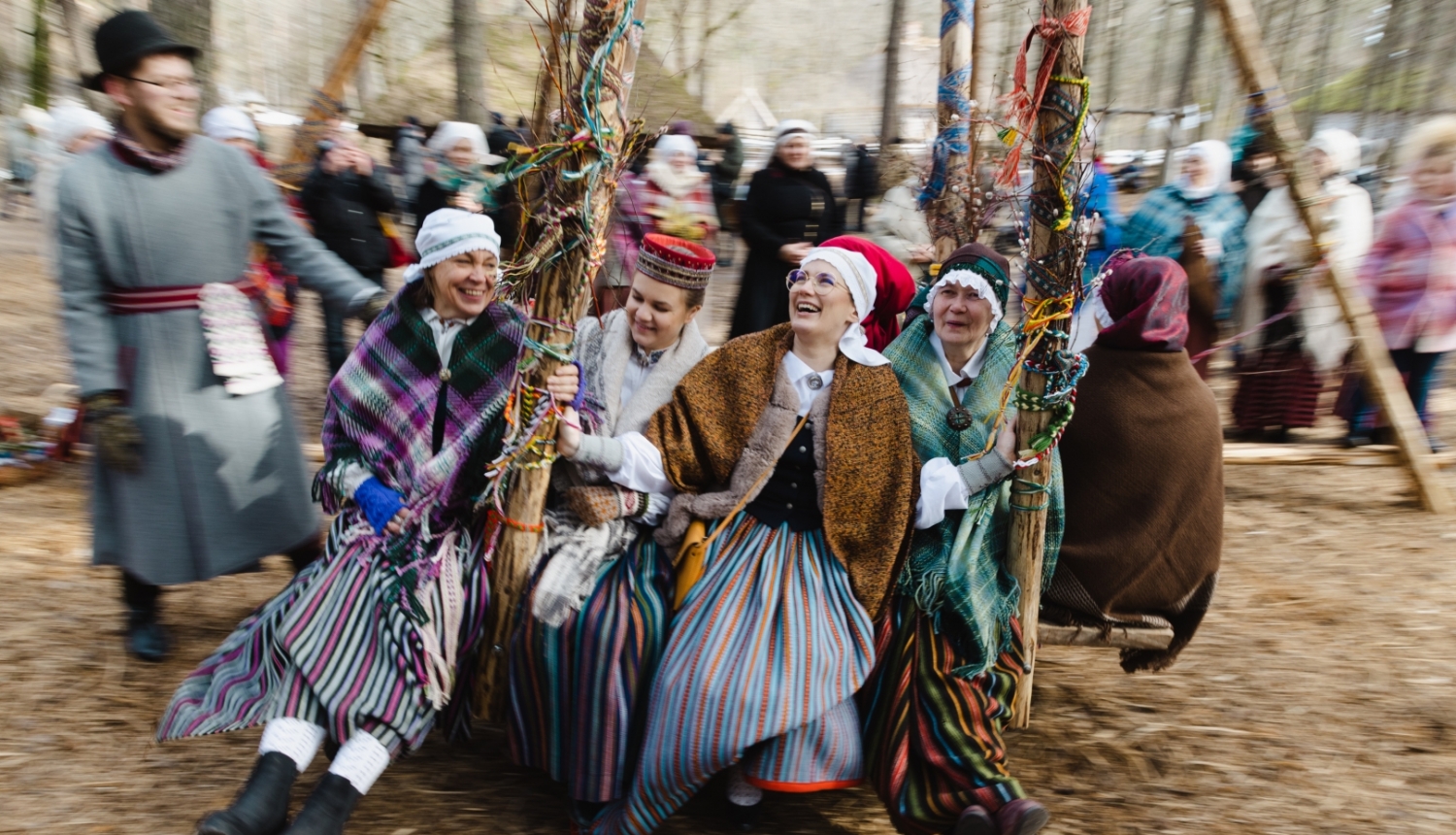 Lieldienu svinēšana Brīvdabas muzejā, foto: Gatis Dieziņš