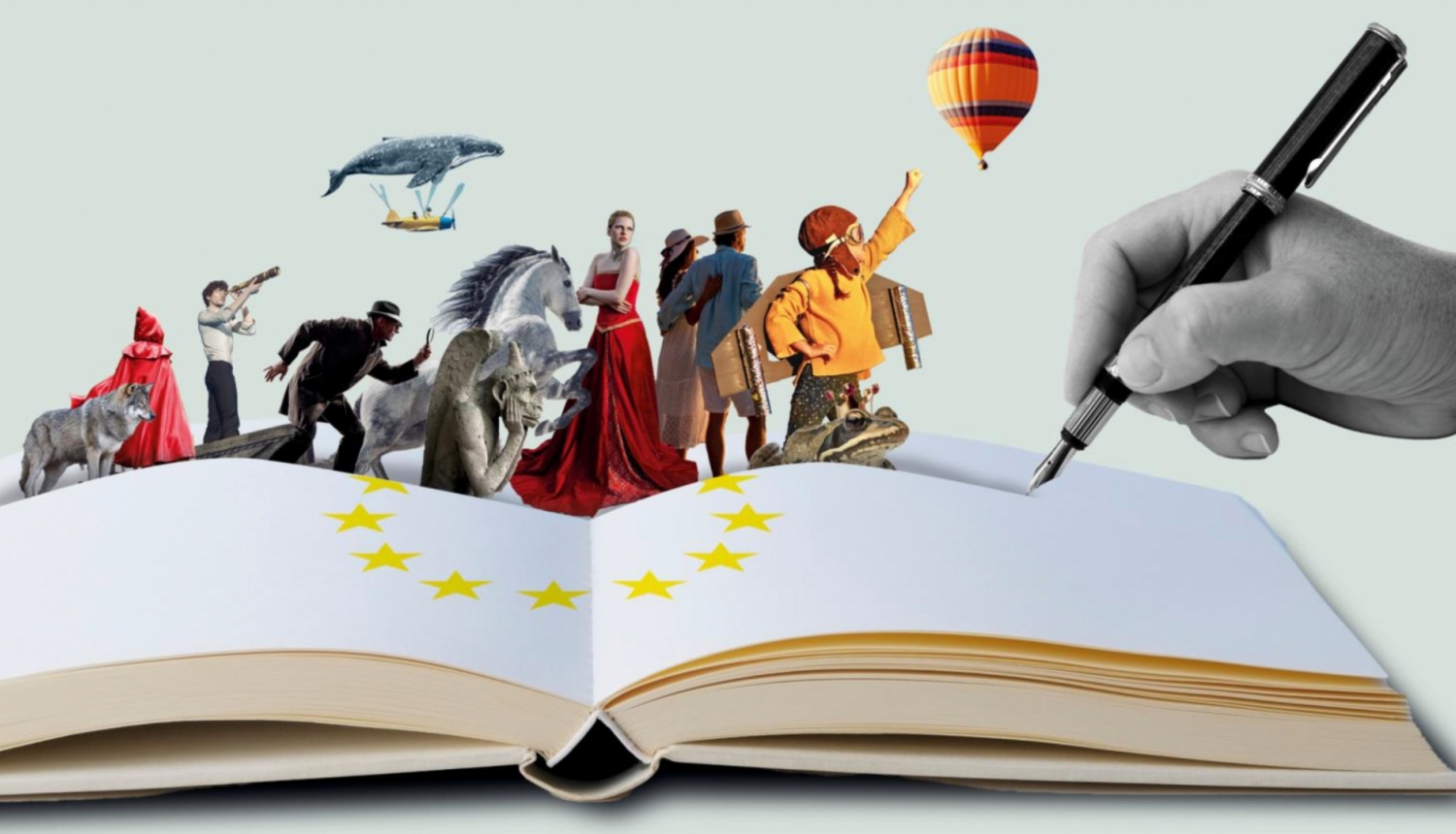 Eiropas autoru dienas vizuālais materiāls