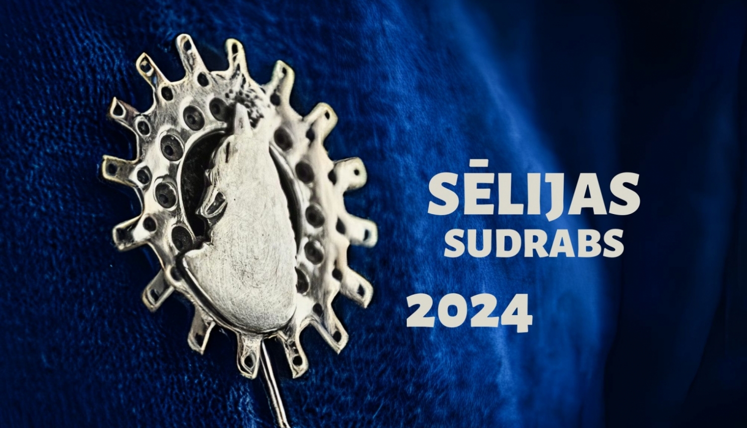 Sudraba piespraude ar uzrakstu: Sēlijas sudrabs 2024