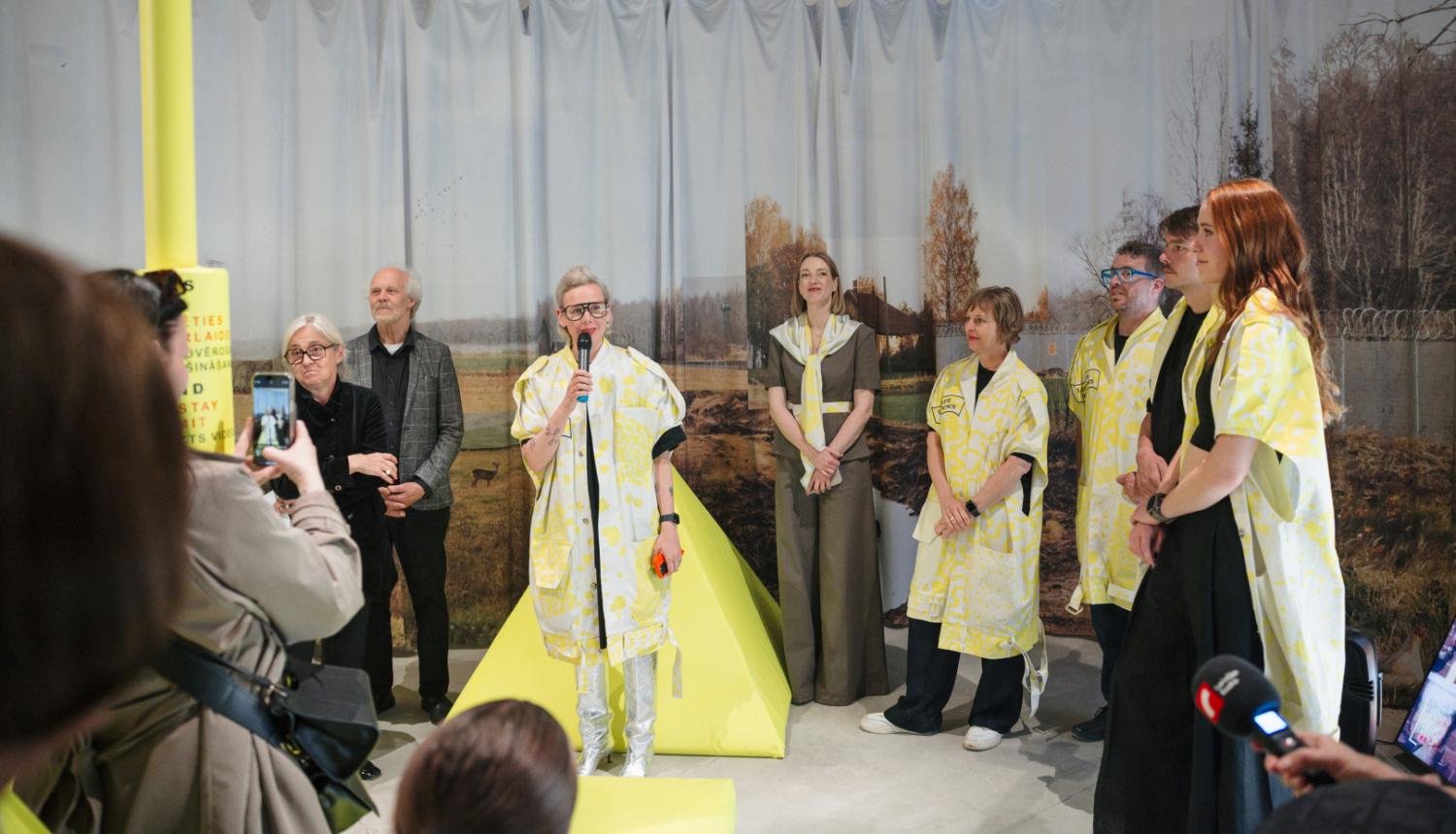 Latvijas paviljons Venēcijas biennāles 19. starptautiskajā arhitektūras izstādē, foto: Joosep Kivimäe