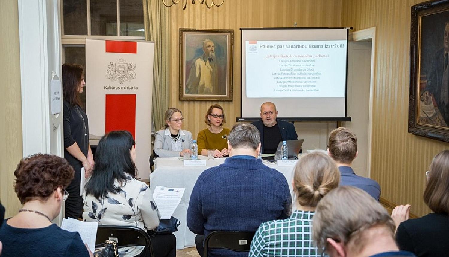 No 1. februāra profesionālajām radošajām personām pieejams sociālais atbalsts