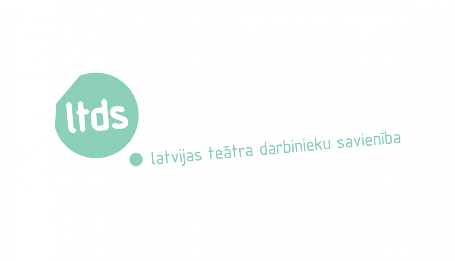 Latvijas Teātra darbinieku savienības logo.