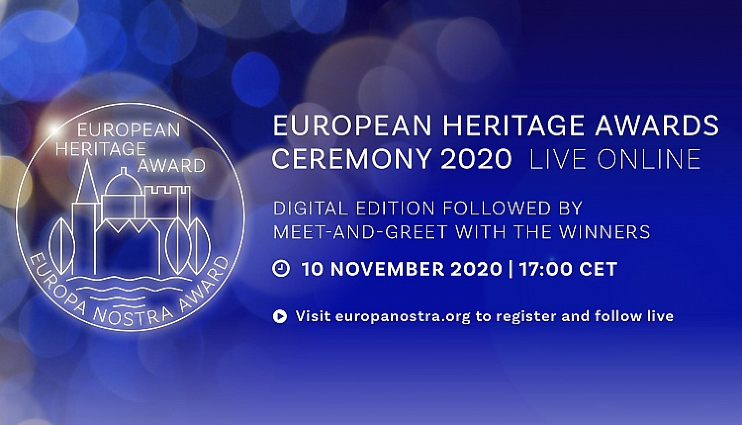 Notiks ES balvas kultūras mantojumā "Europa Nostra" pasniegšanas ceremonija