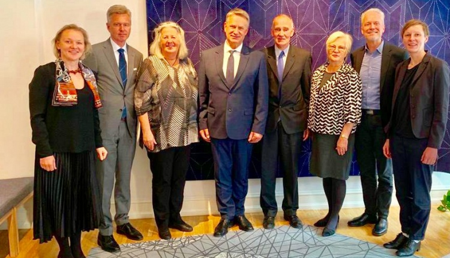Kultūras ministrs Nauris Puntulis tiekas ar Ziemeļvalstu vēstniekiem