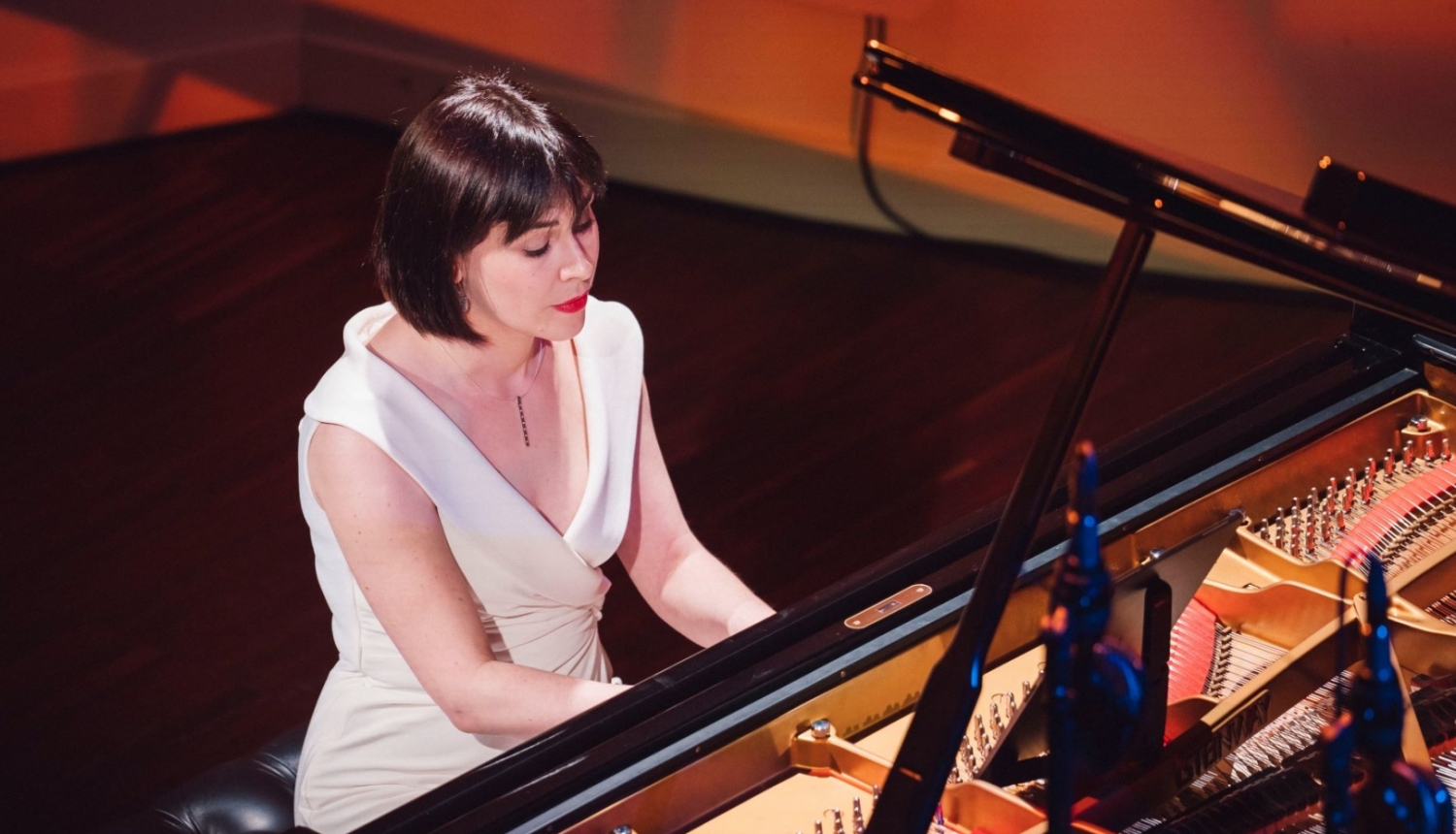 Pianiste Linda Leine “Lielajā dzintarā”, foto: OHM.LV.