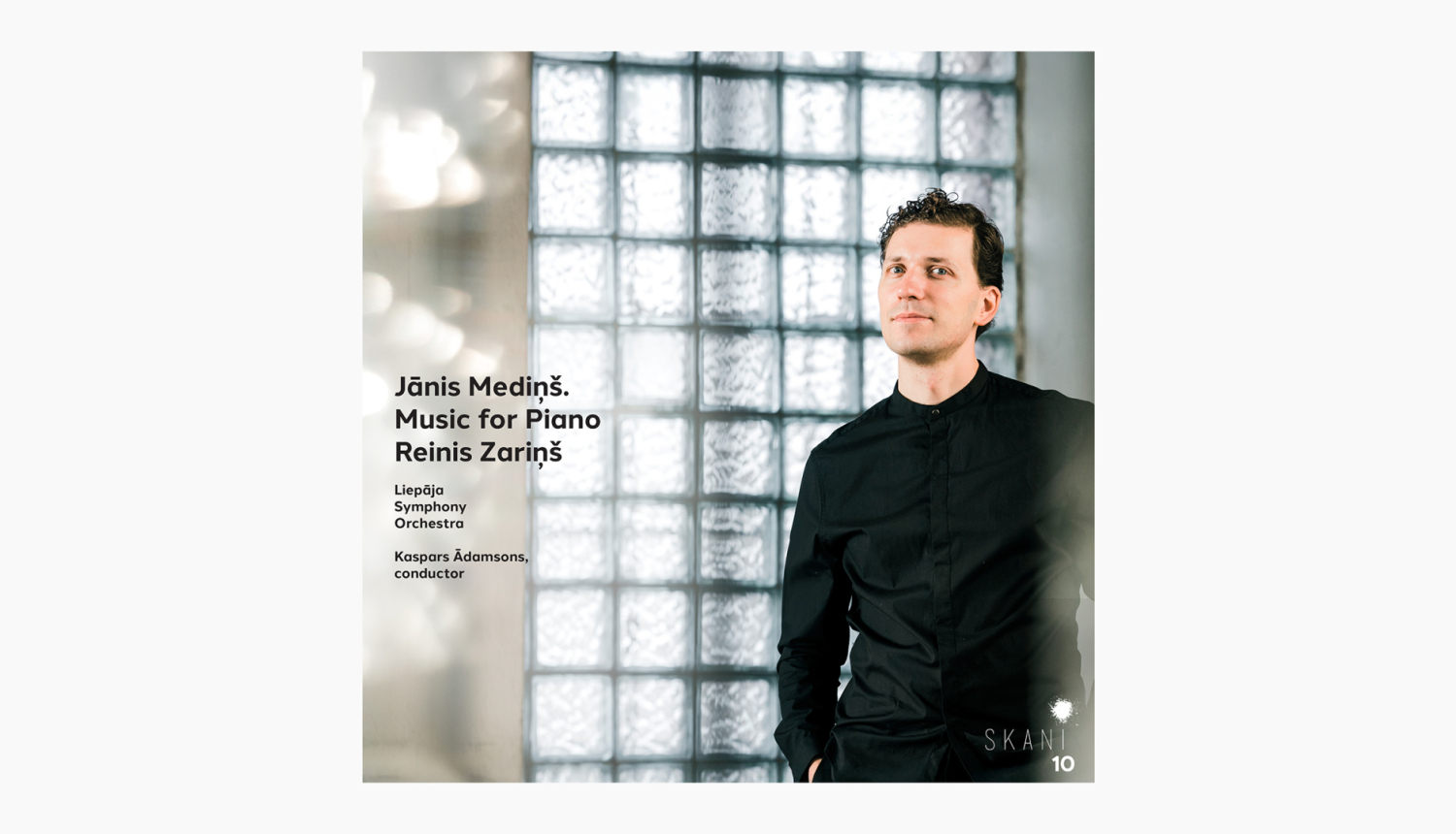 Albuma “Jānis Mediņš. Klaviermūzika” vāks